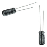 50x Capacitor Eletrolítico 47uf X 35v 105º Kit C/50 Peças