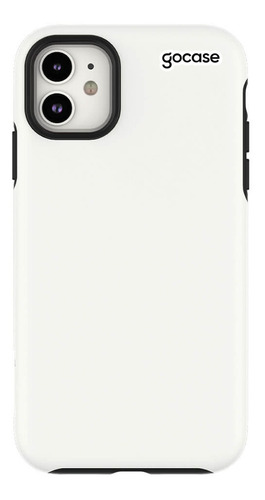 Capa Capinha Gocase Anti Impacto Dupla Branca P iPhone - 384