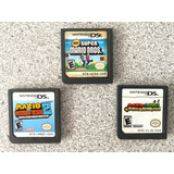3 Juegos Originales Super Mario Ds (solo Juegos Sin Cajas)