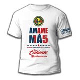 Playera America Bicampeon 15 Amame Ma5 2024