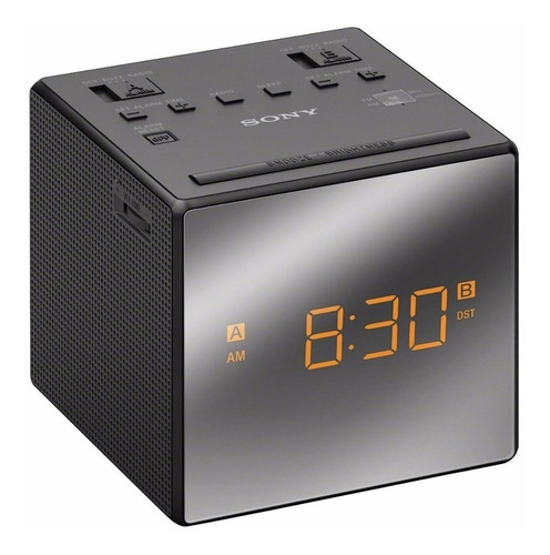 Radio Despertador Reloj Sony Icf-c1t Doble Alarma Original