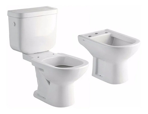 Juego De Baño Ferrum Bari 3 Piezas - Ceramisur