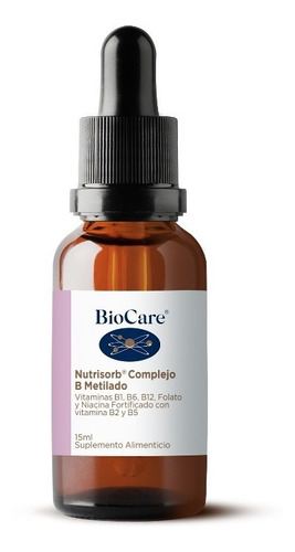 Biocare Nutrisorb Complejo B Metilado Piel Cabello Energia