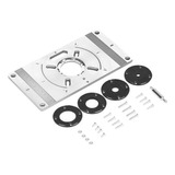 Placa Router Aluminio Flip Board Machine Corte Grabado Con 4