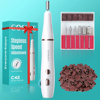 COSLUS C42 Drill Unas-Kit 2 en 1 de pulidor uñas y Lijado - pulidora para uñas Portátil Herramienta con Puntas drill para uñas,Personal DIY, Pedicura y Eliminación de Piel Muerta|pulidor unas | MercadoLibre