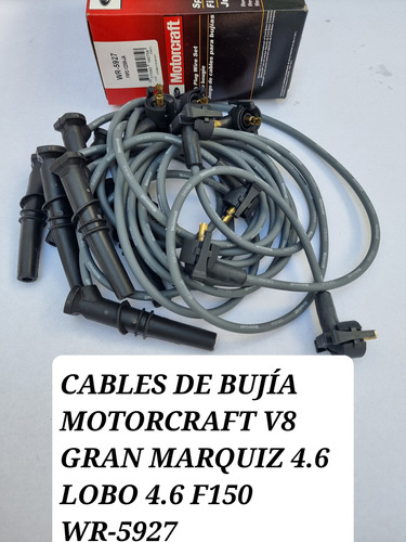 Cables De Bujía Motorcraft V8 Gran Marquiz 4.6 Lobo 4.6 F150