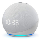 Amazon Echo Dot Echo Dot 4th Gen Con Reloj Blanco 