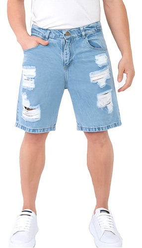 Bermuda Short Jeans Oversize Mom Premium 