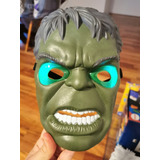 Mascara Careta Hulk Con Luces Avengers Marvel