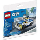 Lego City Auto De Policia Con Muñeco Bolsa Modelo 30366