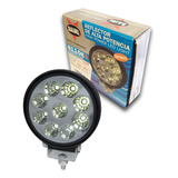 Reflector Redondo 9 Leds Bivoltaje (12v/24v) 120w Baiml