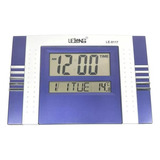 Relógio Parede Digital Temperatura Alarme Calendário Le 8117