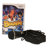 Boogie Nintendo Wii Com Microfone Jogo Completo Original