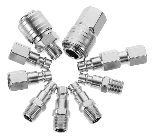 Manguera De Conexión Neumática Quick Connectors, 10 Unidades