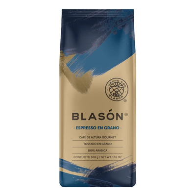 Café Espresso en grano 100% arábica 500 g Blasón | MercadoLibre