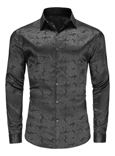 Camisa De Vestir Para Hombre Camisas Florales Estampadas