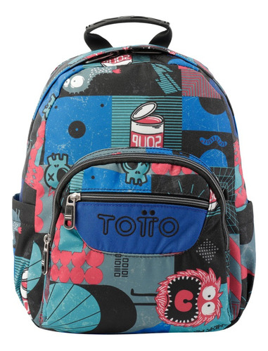 Mochila Escolar Totto Tempera Porta Tablet Global