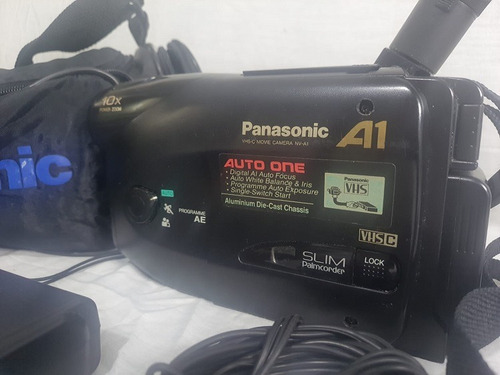 Filmadora Panasonic, Década De 90, Relíquia Para Colecionar