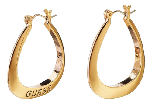 Guess ® 2 Aretes De Aro Para Mujer Originales Importados