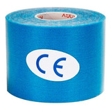 Cinta Kinesiologica Terapeutica Kinesiotape Precortado Skyd Azul Claro