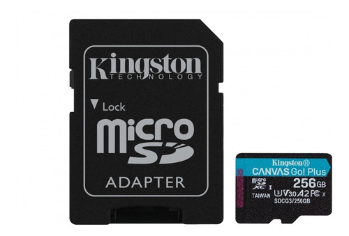 Memoria Micro Sdxc Kingston Sdcg3256gb Canvas Go Plus 256gb 