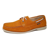 Mocassim Em Couro Dockside Masculino Verão Galway Ref.8500