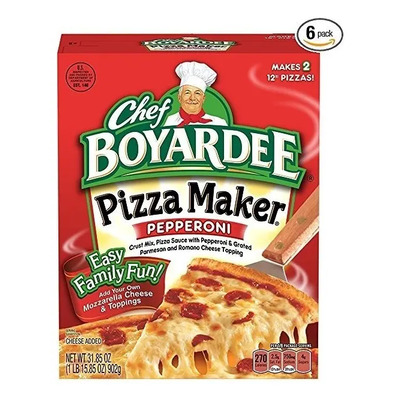 Chef Boyardee Pizza De Kit Del Fabricante, 31.85 Onza (paque | Envío gratis