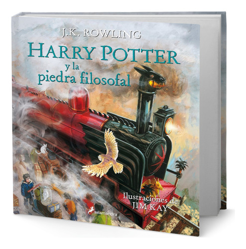 Libro Harry Potter Y La Piedra Filosofal Edición Ilustrada