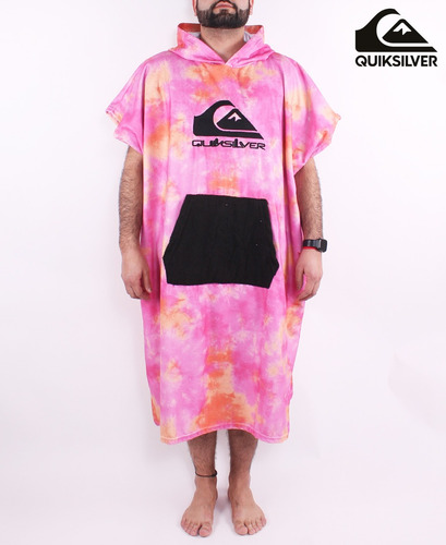 Poncho Cambiador Quiksilver Hoody Print Surf Sup Playa