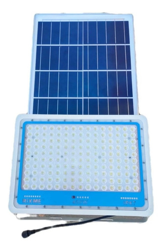 Lámpara Led Reflector 400 Watts Ip67 Panel Solar Recargable 