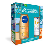 Pack Nivea Q10 Gel Goodbye Celulitis + Corporal Q10 Bronze