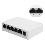 Adaptador De Red De Conmutador Gigabit Ethernet De 5 Puertos