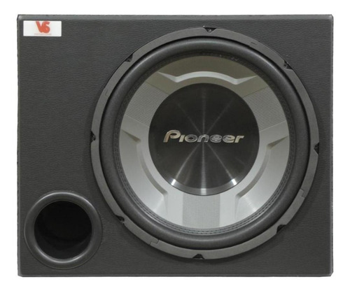 Caixa Dutada Com Subwoofer Pioneer Ts-w3060br 600w 12 Polega