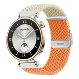 De Correa Reloj Con Hebilla Naranja Para Huawei Watch Gt4