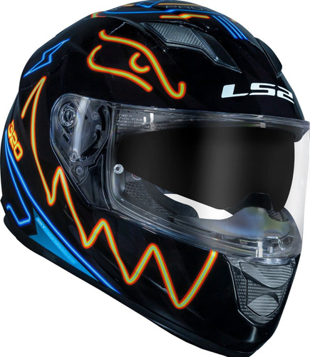 Capacete Integral Ls2 Ff320 Stream Sukeban Design Exclusivo