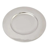 10 Plato Base De Acero Inoxidable Banquetes 30 Cm Banquete