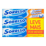 Pasta De Dentes Sorriso Dentes Brancos  Em Creme Pacote X 6 540 G