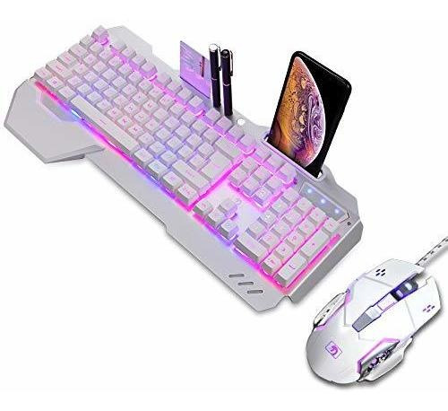 Conjunto Teclado Y Ratón Gaming Retroiluminado Rgb