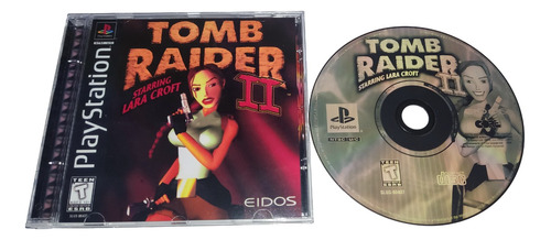 Tomb Raider Ii Playstation Patch Midia Preta!