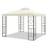 Carpa Para Exteriores 3 X 3 Metros Color Blanco