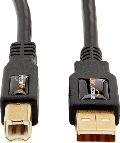 Usb 2.0 Printer Cable - A-male To B-male  1.8mts Impresora