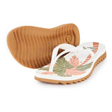 Chinelo Kenner Ibiza Palm Estampada Feminino - Palmeira