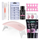 Kit De Uñas De Gel De Fibra Acrílica Acrigel Xed