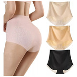 Bragas De Mujer De Cintura Alta Sin Costuras*3pcs