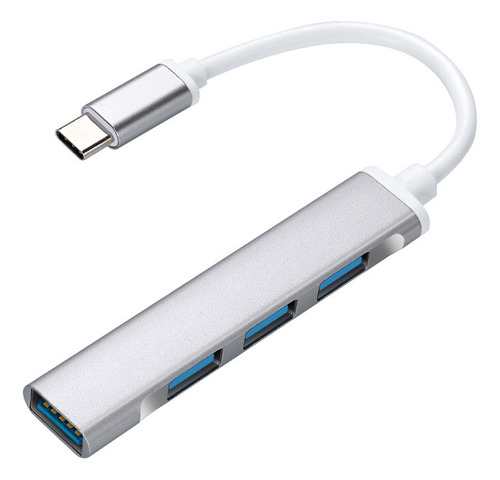 Adaptador De Laptop Com Hub Usb 3.0 Tipo C De Alta Velocidad