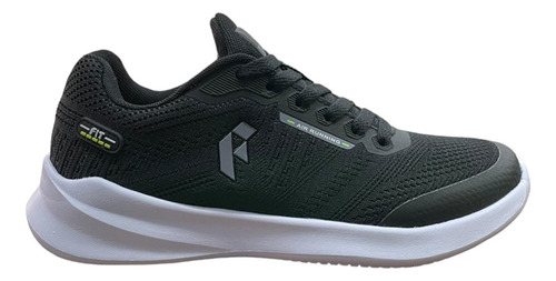 Zapatillas Filament Fit Deportivas Hombre Dama Negro Gris 