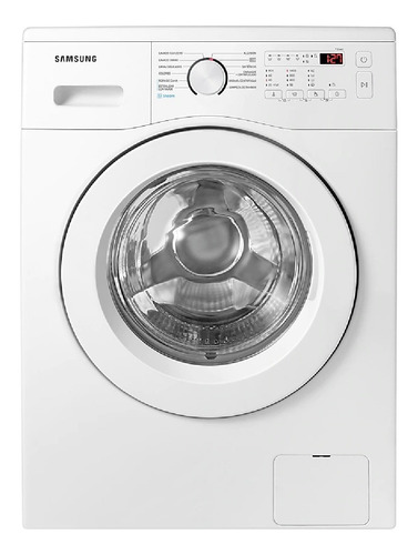 Lavarropas De Carga Frontal Samsung Ww70a4000eeu Blanco 7kg