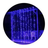 Cortina 800 Led 5x2 Mts  Azul Cascada Matrimonios Eventos