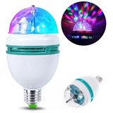 Ampolleta Led Luces Fiesta Giratoria Bola Disco Color 70316