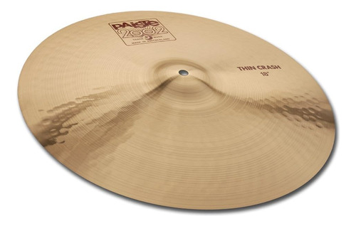 Paiste Platillo Clásico 2002 Thin Crash De 18 Pulgadas